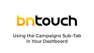 Dashboard Tab: Campaigns