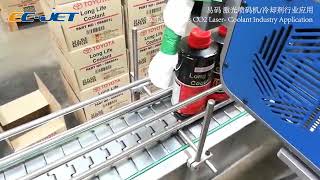 EC-JET Co2 laser for Toyota Coolent project application