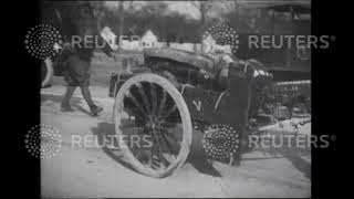 1936 French troops rush to reinforce the Maginot Line