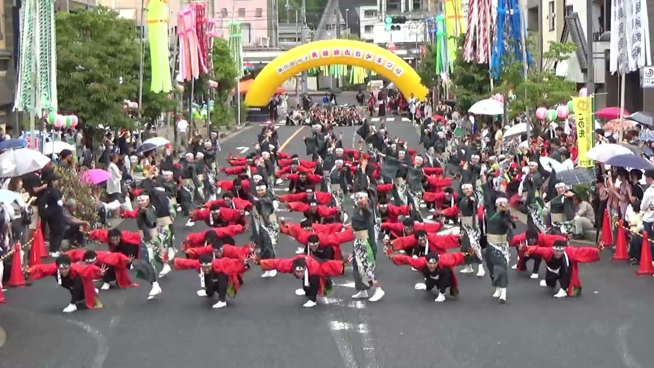 笑゛　瑞浪七夕まつり　2025　 公園通線北会場 　8月10日 2日目