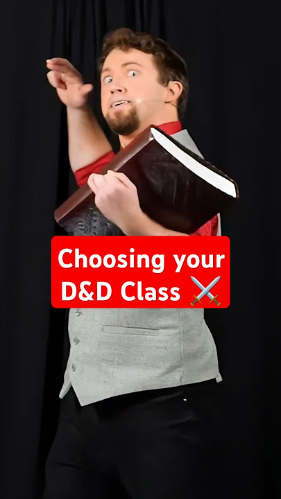 Trying to Choose Your Class in D&D ⚔️
