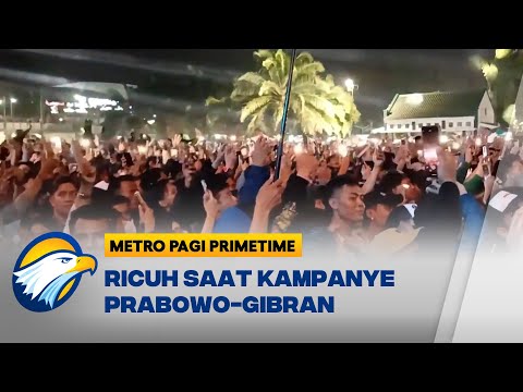 Kampanye Prabowo-Gibran Diwarnai Kericuhan di Probolinggo