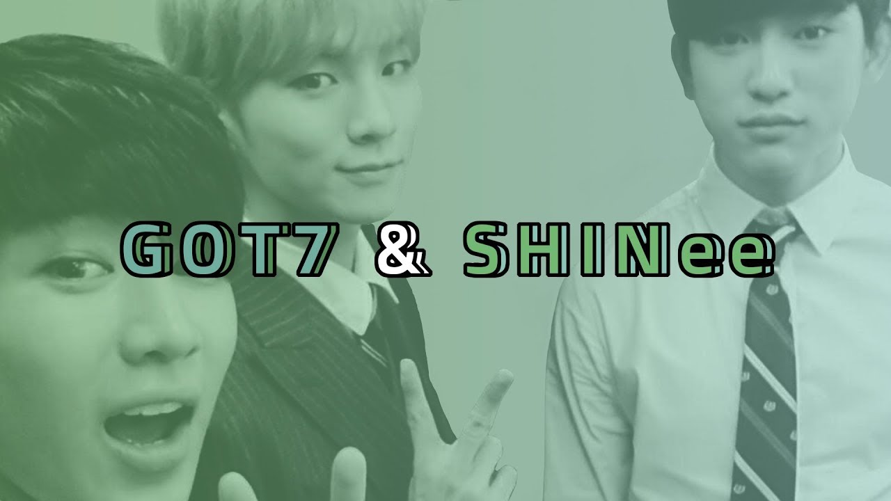 because GOT7 learnt it from SHINee