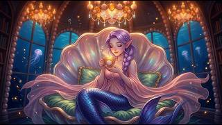 Night Routine as a Mermaid Aesthetic Calm Golden Hour Under the Sea