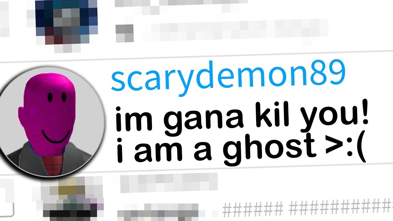 Making A Cringe Roblox Scary Account And Made It Really Stupid Youtube