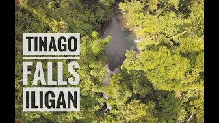 Tinago Falls Drone Dive