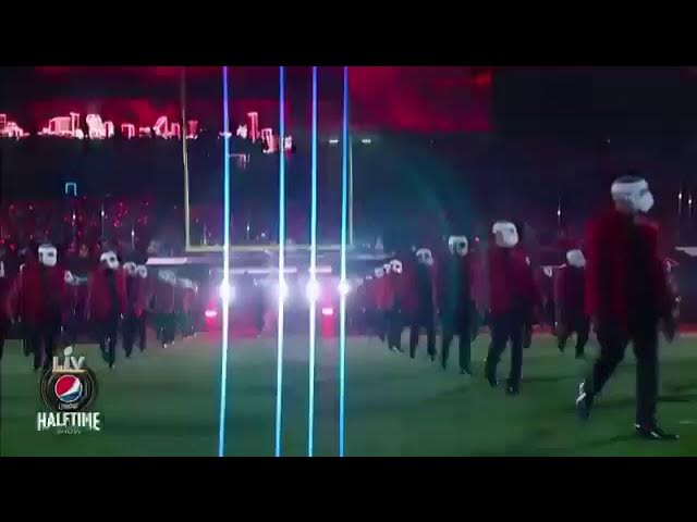 the weeknd- house of balloons/ blinding lights live at superbowl