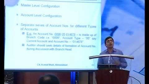 Audit under CBS Environment - LFAR - BY CA Kuntal P Shah - Part 2