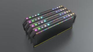 Dominator RGB Ram In Blender Part 2 of 3