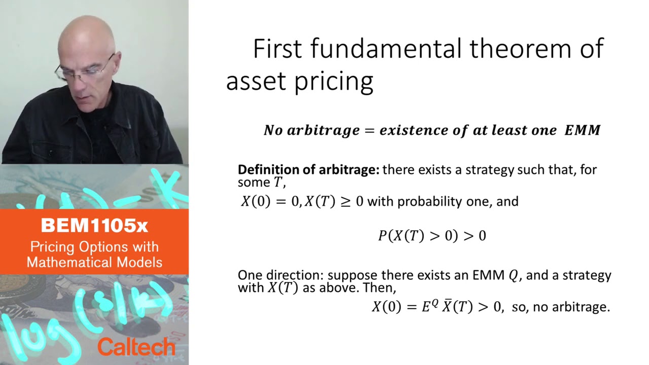 4 6 Fundamental theorems of asset pricing Part 2 - YouTube