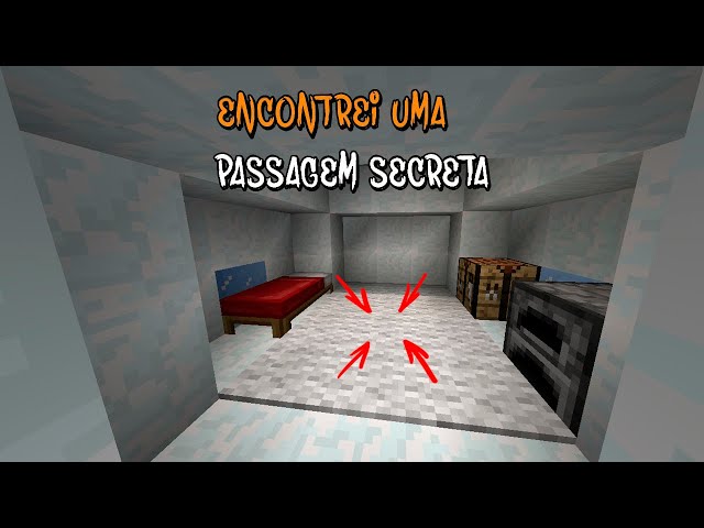 Minecraft passagem secreta do iglu e mapa do tesouro #minecraft