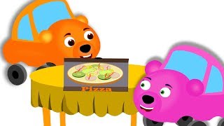 Gummy Bear Cars baby get wrong pizza Funny Cartoon! Nursery Rhymes For Children by Gummy Bear & PetBuds 4,000 views 6 years ago 10 minutes, 42 seconds