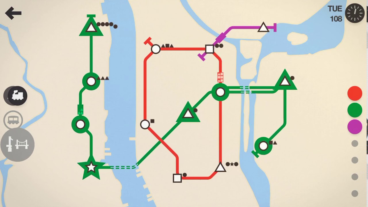Mini Metro [3] - The Big Apple - YouTube