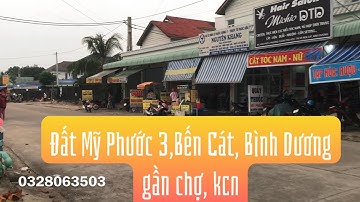 Đất Mỹ Phước 3,Bến Cát, Bình Dương gần chợ , trường học , khu công nghiệp giá 1ty170tr