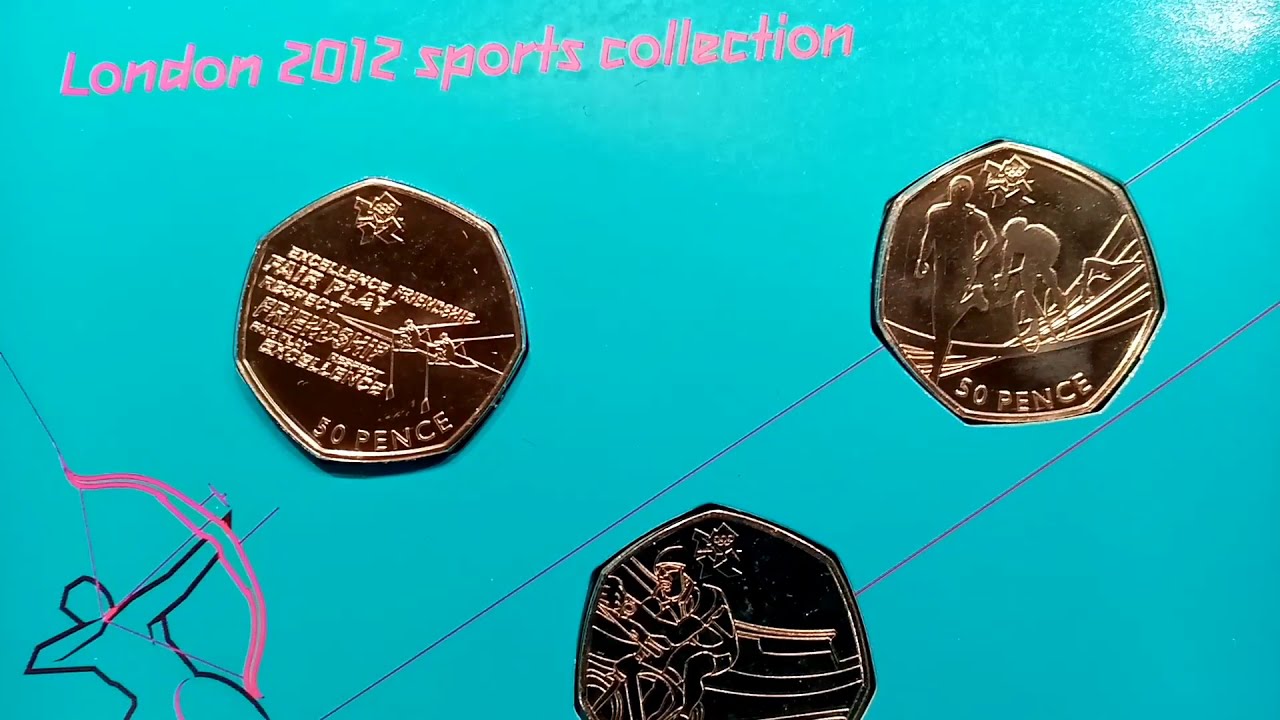 DANS DOLLARS BEST BUYS #10 - 5 OLYMPIC 50P SPORTS COIN SET!