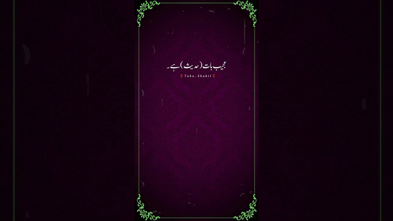 Ajeeb Baat batane hai💫 #hadees #Urdu Bayan #islamic #shorts #summerofshorts