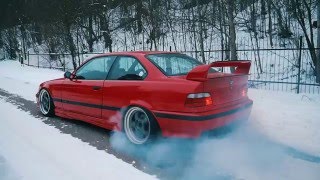 BMW e36 M3 Rear Diffuser & Burnout