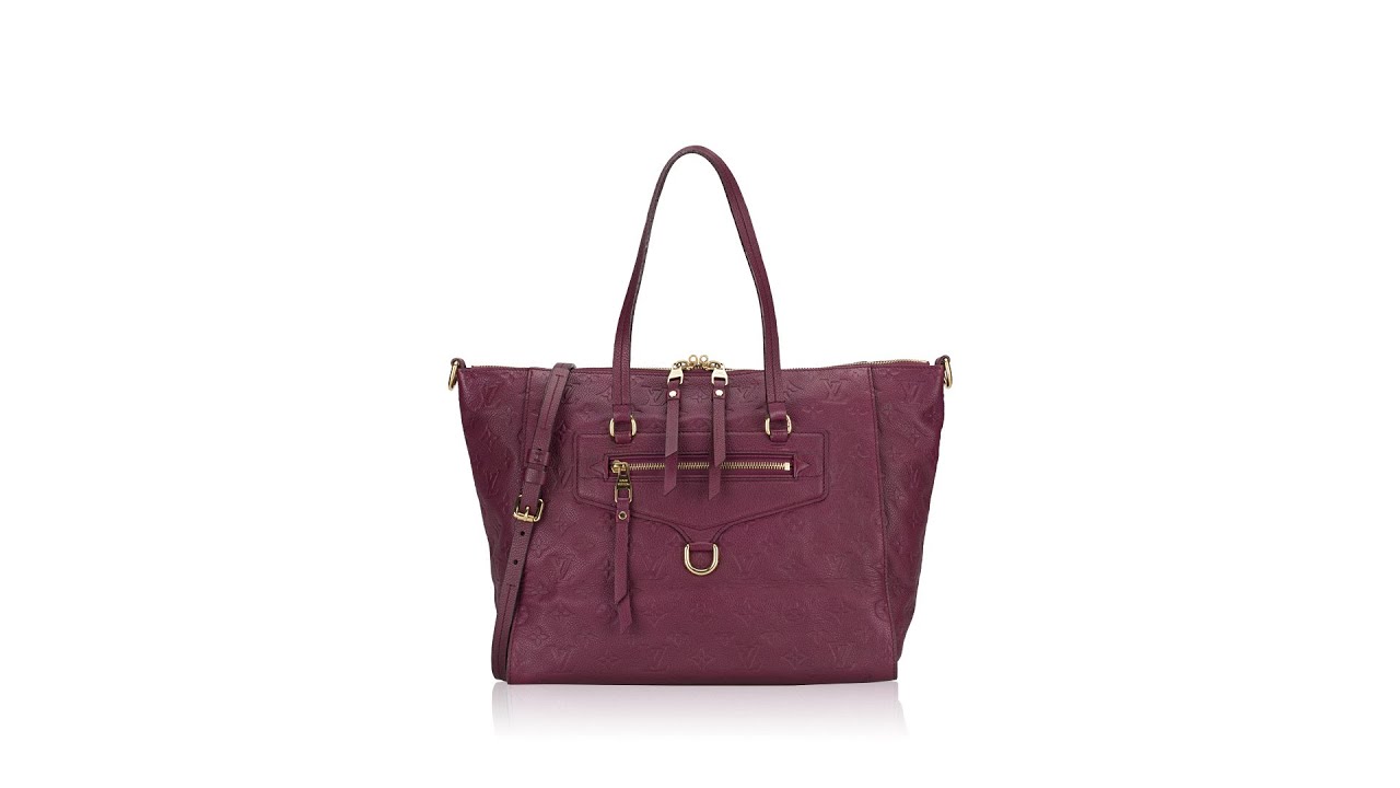 Louis Vuitton Monogram Empreinte Lumineuse PM Aurore - YouTube
