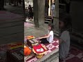 Getting blessed by Buddhist Monk