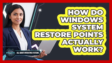 How Do Windows System Restore Points Actually Work? - All About Operating Systems