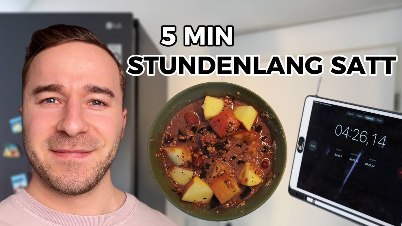 Mein 5-Minuten Abnehm-Frühstück (macht stundenlang satt)