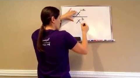 Saxon Math Algebra 1-Lesson 40-Quotient Rule for Exponents + Distributive Property w/ Negative Expon