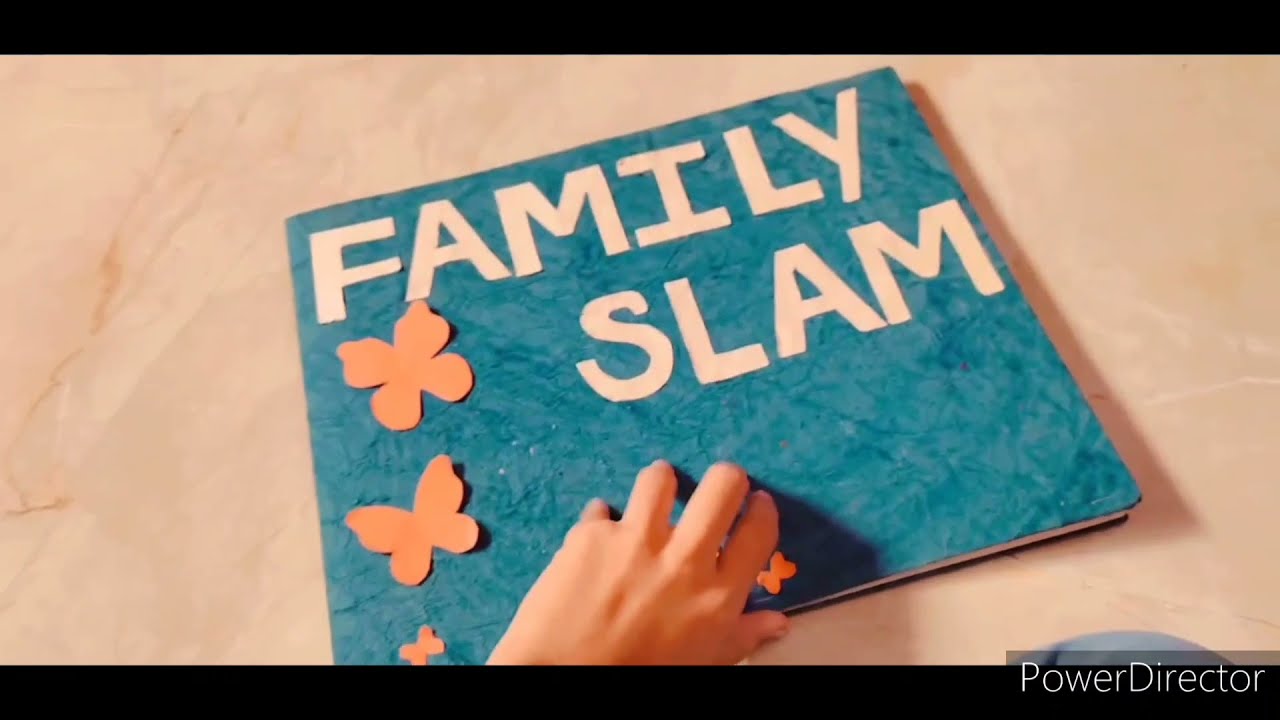 my family slam book😍😍