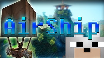 Minecraft Mods - Steampunk Airship 1.4.6 Review and Tutorial