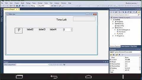 Build a Math Quiz App from scratch | Add controls for addition | Part 7 | 2020