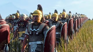 Рим против галльских племен | 55 000 единиц кинематографического боевого | Тотальная война Рим II
