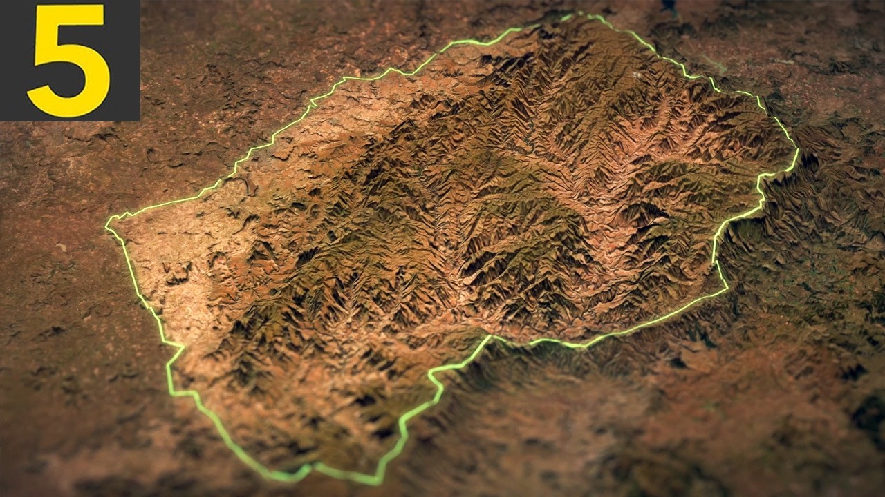 5 Countries INSIDE Countries