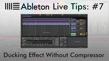 Sidechain Compression without Compressor - ABLETON LIVE TIP #7