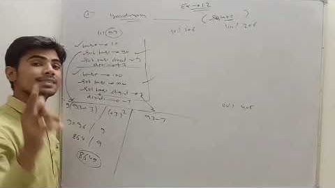 Ex. :- 1.2  // Vedic Maths // (Yavadunam)square  (Part 1)