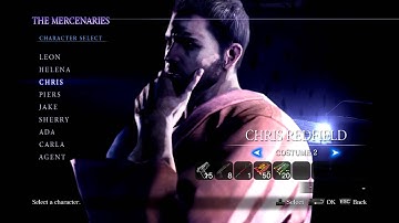 Resident Evil 6 ~ All Characters And Costumes