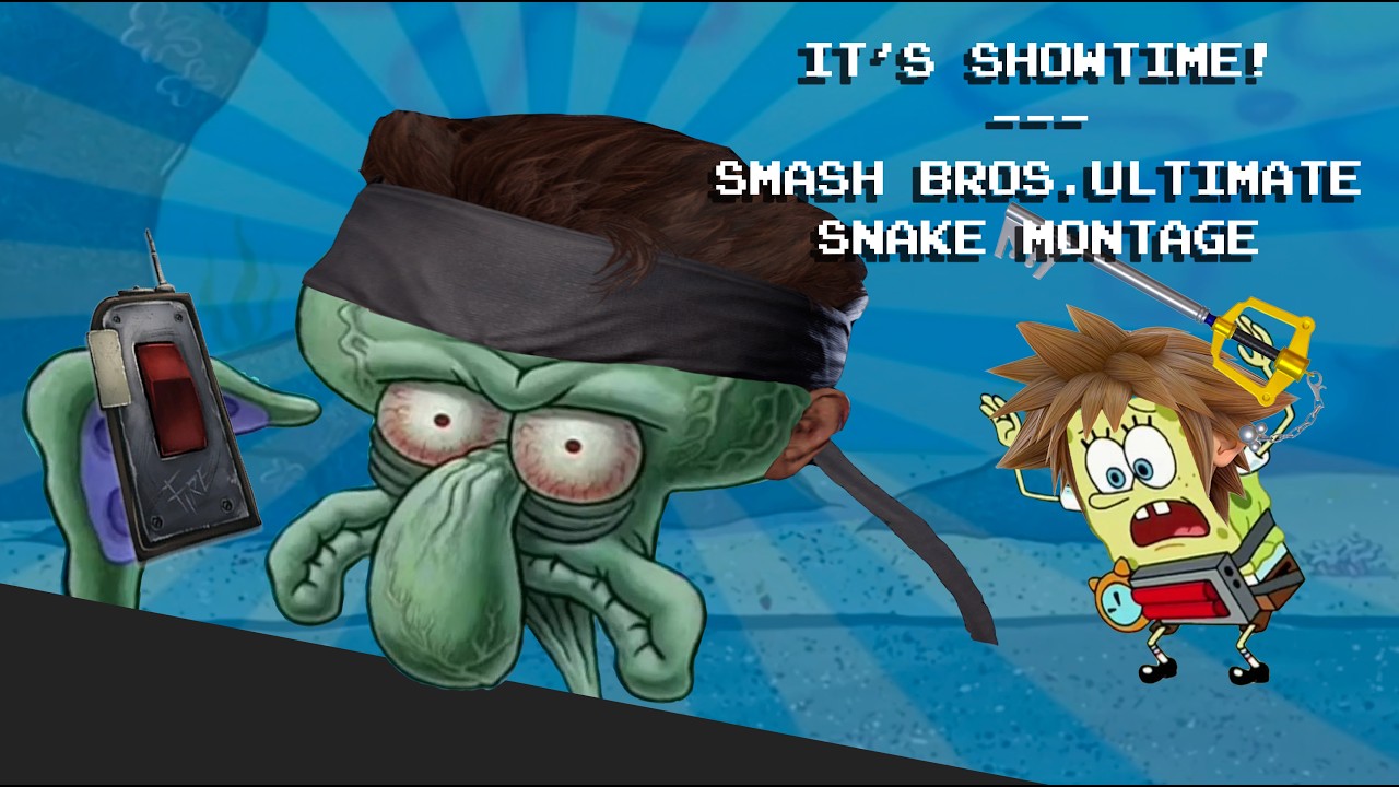 Шоу началось! Лучший монтаж змей Super Smash Bros.