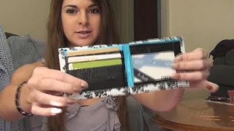 DIY DUCT TAPE WALLET : Bifold with Pockets & ID holder | SoCraftastic