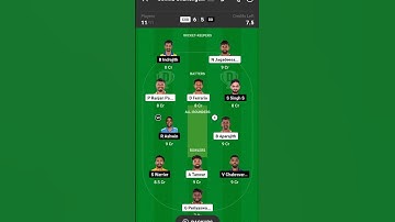 DREAM 11 MATCH PREDICTION OF CSG VS DD - #shorts #viral #shortsfeed #dream11 #cricket #youtube