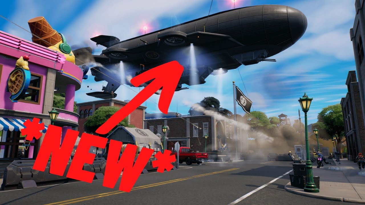 *NEW* Blimp Gameplay!!!| Chapter 3 Season 2 (Fortnite)