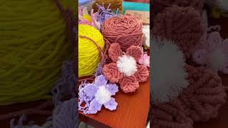 DIY Macrame Flower by LIT decor