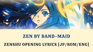 s  Zen By Bandmaid  Zenshu Opening