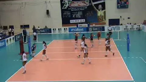 Heather Hughes (USA) - Volleyball Highlights 2008