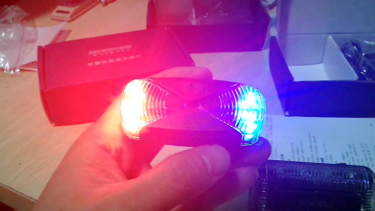 SENKEN JD-01 JD-02 LED SHOULDER WARNING LIGHTS