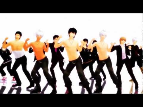 【MMD銀魂 Gintama】Get Up＆Move!! All Guys Formation