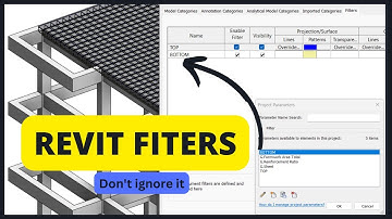 Revit filters tutorial ||  by using project parameters.