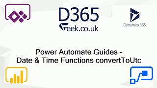 Power Automate Expressions How To: convertToUtc