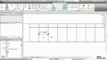 Revit Tutorial: Building a Stick Curtain Wall | Black Spectacles
