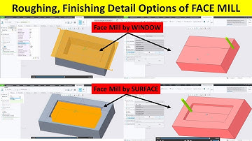 Creo Tutorial | Face Mill Command Using Window & Surface for Ref Geometry | Part 31 |  Urdu/Hindi