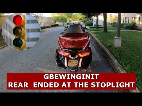 REAR ENDED AT THE STOP LIGHT - YouTube