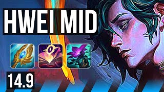 HWEI vs KATARINA (MID) | 13/3/16, 600+ games, Dominating | BR Master | 14.9