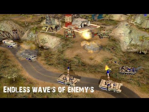 C&C Zero Hour World Builder ||How to spawn endless wave's of enemy's